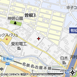 愛知県名古屋市緑区四本木709周辺の地図
