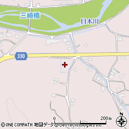 岡山県真庭市三崎周辺の地図