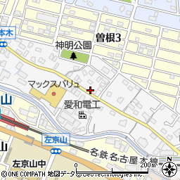 愛知県名古屋市緑区四本木424周辺の地図