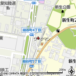 朝日新聞中京販売作業所周辺の地図