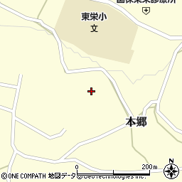 愛知県北設楽郡東栄町本郷上小田周辺の地図