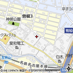 愛知県名古屋市緑区四本木705周辺の地図