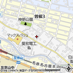 愛知県名古屋市緑区四本木421周辺の地図