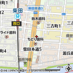 浜島洋服店周辺の地図