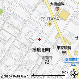滋賀県守山市播磨田町662周辺の地図