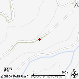 愛知県北設楽郡東栄町中設楽正広周辺の地図