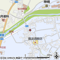 兵庫県神崎郡神河町中村176-2周辺の地図