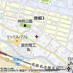 愛知県名古屋市緑区四本木418周辺の地図