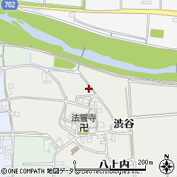 兵庫県丹波篠山市渋谷周辺の地図