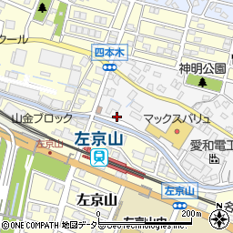 愛知県名古屋市緑区四本木616周辺の地図