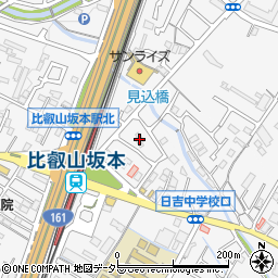 純夢デイサービスセンター坂本周辺の地図