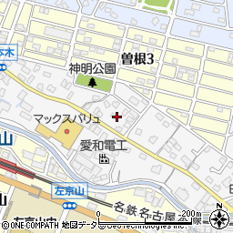 愛知県名古屋市緑区四本木407周辺の地図