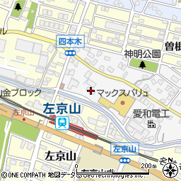 愛知県名古屋市緑区四本木615周辺の地図