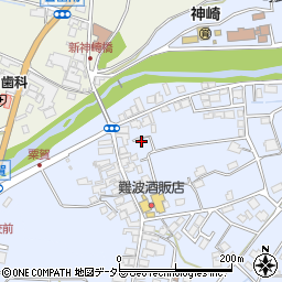 兵庫県神崎郡神河町中村179-9周辺の地図