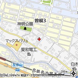 愛知県名古屋市緑区四本木413周辺の地図