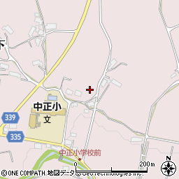 岡山県津山市宮部下458周辺の地図