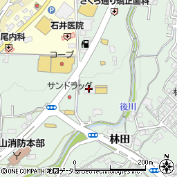 津山農業協同組合　津山支店周辺の地図