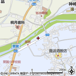 兵庫県神崎郡神河町中村41-7周辺の地図