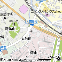 愛知県名古屋市緑区漆山111周辺の地図
