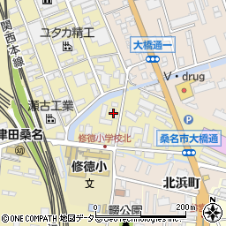 修東荘周辺の地図