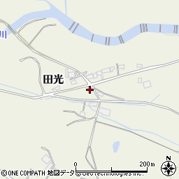 三重県三重郡菰野町田光1794周辺の地図