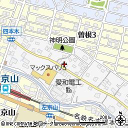 愛知県名古屋市緑区四本木430周辺の地図
