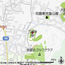 三縁寺周辺の地図