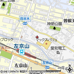百五銀行マックスバリュ左京山店 ＡＴＭ周辺の地図