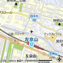 愛知県名古屋市緑区四本木621周辺の地図