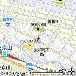 愛知県名古屋市緑区四本木431周辺の地図
