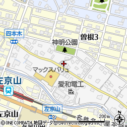 愛知県名古屋市緑区四本木432周辺の地図