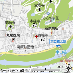 山仙青果店周辺の地図