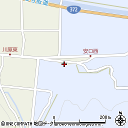 兵庫県丹波篠山市川原165-2周辺の地図