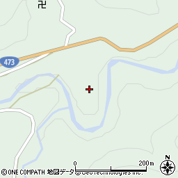 愛知県北設楽郡設楽町神田万立周辺の地図