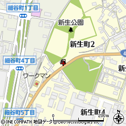 新日本石油株式会社　Ｄｒ・Ｄｒｉｖｅ新生店周辺の地図