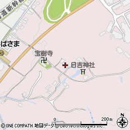 滋賀県野洲市小篠原119周辺の地図
