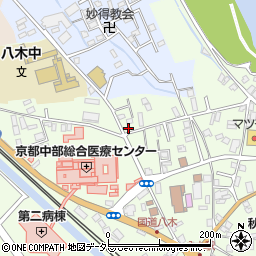 京都府南丹市八木町八木上野周辺の地図