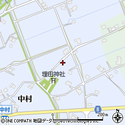兵庫県神崎郡神河町中村521周辺の地図