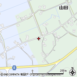 兵庫県神崎郡神河町山田234-1周辺の地図
