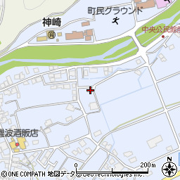 兵庫県神崎郡神河町中村204周辺の地図