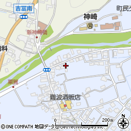 兵庫県神崎郡神河町中村186-4周辺の地図