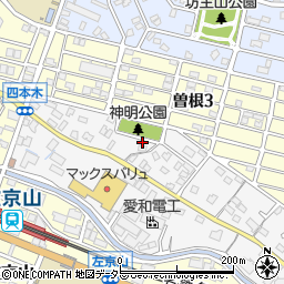 愛知県名古屋市緑区四本木122周辺の地図