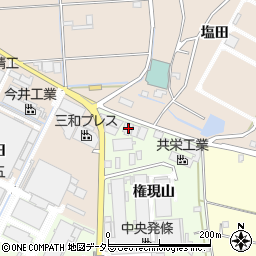 愛知県みよし市福田町権現山31-1周辺の地図