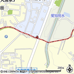 愛知県名古屋市緑区大清水東1022周辺の地図