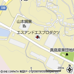 エスアンドエスプロダクツ株式会社　岡山工場周辺の地図