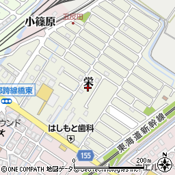 滋賀県野洲市栄31周辺の地図