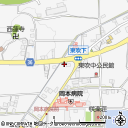 兵庫県丹波篠山市東吹942周辺の地図