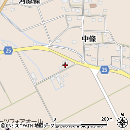京都府南丹市八木町西田里ノ下周辺の地図