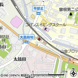 名古屋市役所　緑政土木局緑土木事務所有料公園施設利用案内周辺の地図