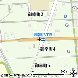 愛知県豊田市御幸町周辺の地図